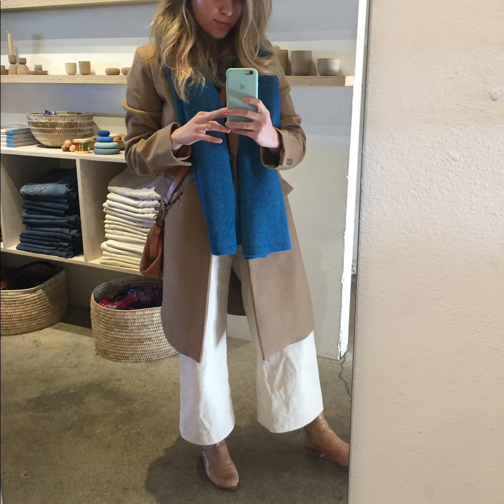 Banana Republic Wool Camel Coat